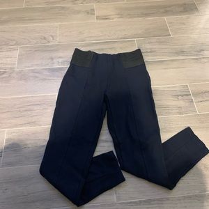Navy ZARA leggings/work pants